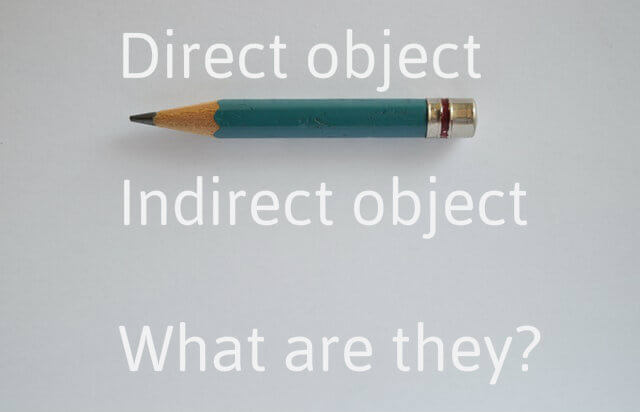 Direct and indirect object in Spanish