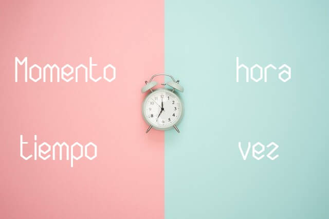 How to translate "time" in Spanish